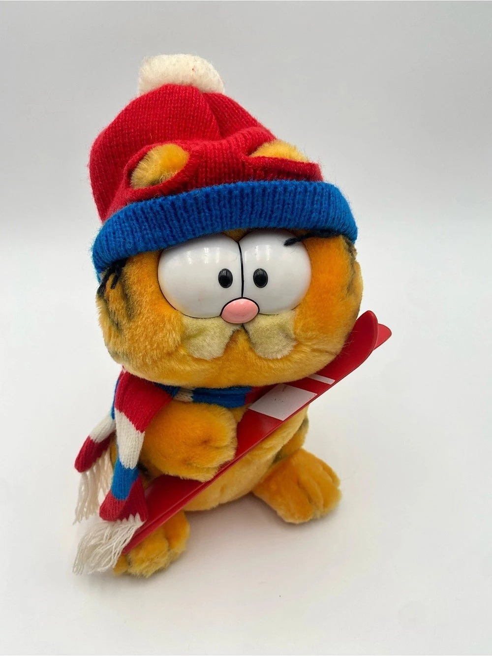 Dakin Garfield Skiing Plush Holiday Stuffed Animal